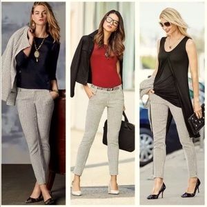 Cabi Windowpane Trousers Women's Size 4